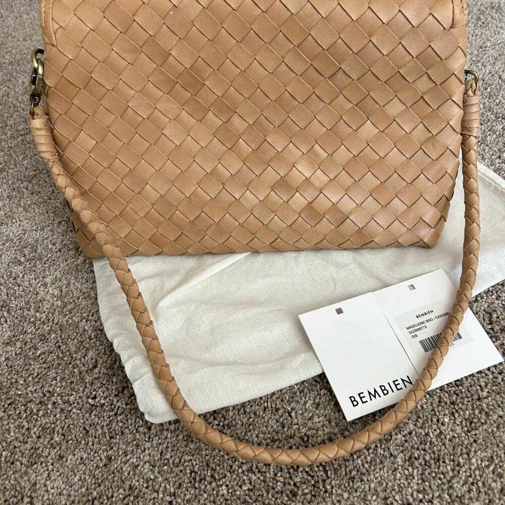 NWT Bembien Madeleine Bag Caramel - Picture 3 of 6